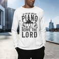 Piano Teacher Pianist Men's Long Sleeve T-Shirt, gift for family, gift for coworker Piano Teacher Pianist Men's Long Sleeve T-Shirt, gift for family, gift for coworker