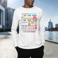 Teacher I Will Read Book On Boat Kids Women Bookworm Men's Long Sleeve T-Shirt, gift for family, gift for coworker