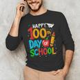100th Day Of School Teachers Kids Happy 100 Days Men's Long Sleeve T-Shirt, novelty gifts, funny gifts 100th Day Of School Teachers Kids Happy 100 Days Men's Long Sleeve T-Shirt, novelty gifts, funny gifts
