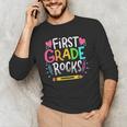 1st Grade Teacher Men's Long Sleeve T-Shirt, novelty gifts, funny gifts