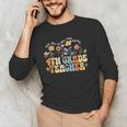 4th Fourth Grade Teacher Appreciation Teaching Wildflowers Men's Long Sleeve T-Shirt, novelty gifts, funny gifts 4th Fourth Grade Teacher Appreciation Teaching Wildflowers Men's Long Sleeve T-Shirt, novelty gifts, funny gifts
