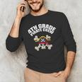 4th Grade Pirate Crew Halloween Costume Cool Teacher Student Men's Long Sleeve T-Shirt, novelty gifts, funny gifts