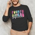 4th Grade Squad Fourth Teacher Student Team Back To School Men's Long Sleeve T-Shirt, novelty gifts, funny gifts