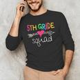 5th Grade Squad Fifth Teacher Student Team Back To School Men's Long Sleeve T-Shirt, novelty gifts, funny gifts 5th Grade Squad Fifth Teacher Student Team Back To School Men's Long Sleeve T-Shirt, novelty gifts, funny gifts