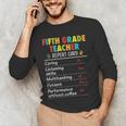5th Grade Teacher Report Card Appreciation Men Women Men's Long Sleeve T-Shirt, novelty gifts, funny gifts 5th Grade Teacher Report Card Appreciation Men Women Men's Long Sleeve T-Shirt, novelty gifts, funny gifts