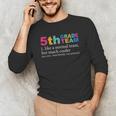 5th Grade Team Like A Normal Team But Much Cooler Teacher Men's Long Sleeve T-Shirt, novelty gifts, funny gifts