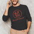 6 7 Brainrot Elementary Teacher Meme 67 Six Seven Men's Long Sleeve T-Shirt, novelty gifts, funny gifts 6 7 Brainrot Elementary Teacher Meme 67 Six Seven Men's Long Sleeve T-Shirt, novelty gifts, funny gifts