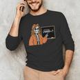 67 Math Teacher Skeleton Halloween Root 4489 Messy Bun Women Men's Long Sleeve T-Shirt, novelty gifts, funny gifts