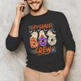 6th Grade Boo Crew Sixth Grade Halloween Teacher Kid Men's Long Sleeve T-Shirt, novelty gifts, funny gifts