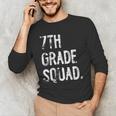 7th Grade Squad Back To School Student Teacher Men's Long Sleeve T-Shirt, novelty gifts, funny gifts 7th Grade Squad Back To School Student Teacher Men's Long Sleeve T-Shirt, novelty gifts, funny gifts
