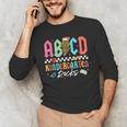 ABCD Kindergarten Rocks Pencil Lightning Teachers Rock Boys Men's Long Sleeve T-Shirt, novelty gifts, funny gifts ABCD Kindergarten Rocks Pencil Lightning Teachers Rock Boys Men's Long Sleeve T-Shirt, novelty gifts, funny gifts