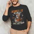 Admit It You Low Key Love Art Bruh Halloween Art Teacher Men's Long Sleeve T-Shirt, novelty gifts, funny gifts Admit It You Low Key Love Art Bruh Halloween Art Teacher Men's Long Sleeve T-Shirt, novelty gifts, funny gifts