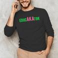 Aka Educator Educators & Teacher Crew School Squad Men's Long Sleeve T-Shirt, novelty gifts, funny gifts