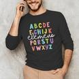 Alphabet ABC Elemeno Teacher Student Back To School Men's Long Sleeve T-Shirt, novelty gifts, funny gifts Alphabet ABC Elemeno Teacher Student Back To School Men's Long Sleeve T-Shirt, novelty gifts, funny gifts