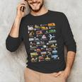 Alphabet Vehicles ABCs Learning Teachers Kids Boys Girls Men's Long Sleeve T-Shirt, novelty gifts, funny gifts Alphabet Vehicles ABCs Learning Teachers Kids Boys Girls Men's Long Sleeve T-Shirt, novelty gifts, funny gifts