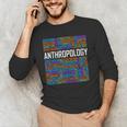 Anthropology Words Anthropologist Teacher Men's Long Sleeve T-Shirt, novelty gifts, funny gifts Anthropology Words Anthropologist Teacher Men's Long Sleeve T-Shirt, novelty gifts, funny gifts