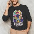 Anti Bullying Kindness Ninja School Teacher Student Men's Long Sleeve T-Shirt, novelty gifts, funny gifts Anti Bullying Kindness Ninja School Teacher Student Men's Long Sleeve T-Shirt, novelty gifts, funny gifts