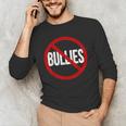 Anti Bullying No Bullies School Teacher Student Kindness Men's Long Sleeve T-Shirt, novelty gifts, funny gifts Anti Bullying No Bullies School Teacher Student Kindness Men's Long Sleeve T-Shirt, novelty gifts, funny gifts