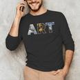 Art Artist Painting Teacher T Shirt Mona Lisa Great Wave For Men Women Men's Long Sleeve T-Shirt, novelty gifts, funny gifts Art Artist Painting Teacher T Shirt Mona Lisa Great Wave For Men Women Men's Long Sleeve T-Shirt, novelty gifts, funny gifts