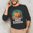 Art Teacher Pumpkin Painting Halloween Costume Men's Long Sleeve T-Shirt, novelty gifts, funny gifts Art Teacher Pumpkin Painting Halloween Costume Men's Long Sleeve T-Shirt, novelty gifts, funny gifts