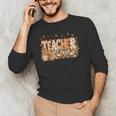 Autumn Pumpkin Thanksgiving Coffee Floral Teacher Fall Men's Long Sleeve T-Shirt, novelty gifts, funny gifts Autumn Pumpkin Thanksgiving Coffee Floral Teacher Fall Men's Long Sleeve T-Shirt, novelty gifts, funny gifts