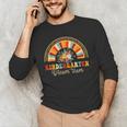 Back To School Kindergarten Dream Team Teacher Love Floral Men's Long Sleeve T-Shirt, novelty gifts, funny gifts