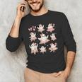 Ballet Ghost Ballet Dancer Spooky Dance Teacher Halloween Men's Long Sleeve T-Shirt, novelty gifts, funny gifts Ballet Ghost Ballet Dancer Spooky Dance Teacher Halloween Men's Long Sleeve T-Shirt, novelty gifts, funny gifts