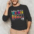 Battery Life Of a Teacher Shirt Thanksgiving Teacher Men's Long Sleeve T-Shirt, novelty gifts, funny gifts Battery Life Of a Teacher Shirt Thanksgiving Teacher Men's Long Sleeve T-Shirt, novelty gifts, funny gifts