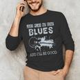 Blues Music Band Lover Vintage Guitar Teacher Blues Men's Long Sleeve T-Shirt, novelty gifts, funny gifts Blues Music Band Lover Vintage Guitar Teacher Blues Men's Long Sleeve T-Shirt, novelty gifts, funny gifts