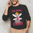The Book Fairy Reading Teacher Librarian T-Shirt Men's Long Sleeve T-Shirt, novelty gifts, funny gifts