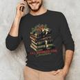 All Booked For Christmas Christmas Book Tree For Teacher For Men Women Kids Men's Long Sleeve T-Shirt, novelty gifts, funny gifts All Booked For Christmas Christmas Book Tree For Teacher For Men Women Kids Men's Long Sleeve T-Shirt, novelty gifts, funny gifts