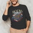 Books Rock Rock'n Roll Science Of Reading Teachers Guitar Men's Long Sleeve T-Shirt, novelty gifts, funny gifts Books Rock Rock'n Roll Science Of Reading Teachers Guitar Men's Long Sleeve T-Shirt, novelty gifts, funny gifts