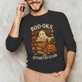 Books Are Spooktacular Ghost Book Reading Halloween Teachers Men's Long Sleeve T-Shirt, novelty gifts, funny gifts Books Are Spooktacular Ghost Book Reading Halloween Teachers Men's Long Sleeve T-Shirt, novelty gifts, funny gifts