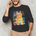 Broken Crayons Still Color Cat Teacher Men's Long Sleeve T-Shirt, novelty gifts, funny gifts Broken Crayons Still Color Cat Teacher Men's Long Sleeve T-Shirt, novelty gifts, funny gifts