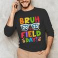 Bruh It's Field Day Teacher Boys Girls Kids Field Day 2025 Men's Long Sleeve T-Shirt, novelty gifts, funny gifts Bruh It's Field Day Teacher Boys Girls Kids Field Day 2025 Men's Long Sleeve T-Shirt, novelty gifts, funny gifts