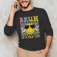 Bruh It's Fri-Yay Friday Weekend Smile Face Teacher Student Men's Long Sleeve T-Shirt, novelty gifts, funny gifts Bruh It's Fri-Yay Friday Weekend Smile Face Teacher Student Men's Long Sleeve T-Shirt, novelty gifts, funny gifts