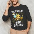 Bumble Bee Squad Honey Bumblebee Teacher Team Group Men's Long Sleeve T-Shirt, novelty gifts, funny gifts