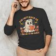 You Can't Scare Me I Teach Fifth Grade Halloween Teacher Men's Long Sleeve T-Shirt, novelty gifts, funny gifts