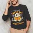 You Can't Scare Me I Teach Preschool Teacher Halloween Ghost Men's Long Sleeve T-Shirt, novelty gifts, funny gifts You Can't Scare Me I Teach Preschool Teacher Halloween Ghost Men's Long Sleeve T-Shirt, novelty gifts, funny gifts