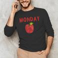 Caterpillar Friday Fruit Kindergarten Teacher Men Women Kids Men's Long Sleeve T-Shirt, novelty gifts, funny gifts Caterpillar Friday Fruit Kindergarten Teacher Men Women Kids Men's Long Sleeve T-Shirt, novelty gifts, funny gifts