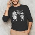 Chemistry Science Teacher I Think You'Re Overreacting Men Women Girls Kids Men's Long Sleeve T-Shirt, novelty gifts, funny gifts