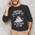 Christmas Surviving Teacher Life Meltdown Xmas Women Men Men's Long Sleeve T-Shirt, novelty gifts, funny gifts Christmas Surviving Teacher Life Meltdown Xmas Women Men Men's Long Sleeve T-Shirt, novelty gifts, funny gifts