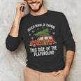 Christmas Teacher Squad Festive Car Tree Lights Xmas Men's Long Sleeve T-Shirt, novelty gifts, funny gifts