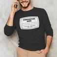Composition Notebook Halloween Costume Teacher Student Men's Long Sleeve T-Shirt, novelty gifts, funny gifts Composition Notebook Halloween Costume Teacher Student Men's Long Sleeve T-Shirt, novelty gifts, funny gifts