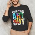 Cool Artist For Men Women Painter Art Teacher Paint Artists Men's Long Sleeve T-Shirt, novelty gifts, funny gifts
