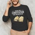 Cool History Teacher Read The Constitution For The Articles Men's Long Sleeve T-Shirt, novelty gifts, funny gifts Cool History Teacher Read The Constitution For The Articles Men's Long Sleeve T-Shirt, novelty gifts, funny gifts
