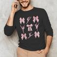 Coquette Bow Ballet Dance Teacher Coquette Women Dancing Men's Long Sleeve T-Shirt, novelty gifts, funny gifts Coquette Bow Ballet Dance Teacher Coquette Women Dancing Men's Long Sleeve T-Shirt, novelty gifts, funny gifts