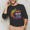 Cute I Became A Teacher Because Your Life Is Worth My Time Men's Long Sleeve T-Shirt, novelty gifts, funny gifts