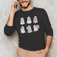 Cute Boo Ghost Reading Books Halloween Librarian Teacher Kid Men's Long Sleeve T-Shirt, novelty gifts, funny gifts Cute Boo Ghost Reading Books Halloween Librarian Teacher Kid Men's Long Sleeve T-Shirt, novelty gifts, funny gifts