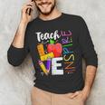 Cute Teach Love And Inspire Men Women Teacher Men's Long Sleeve T-Shirt, novelty gifts, funny gifts Cute Teach Love And Inspire Men Women Teacher Men's Long Sleeve T-Shirt, novelty gifts, funny gifts